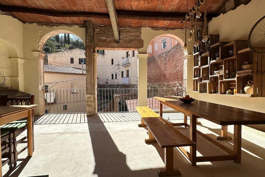 Habitacion Montgros En Casa Cami De Les Aiguees Monistrol De Montserrat Экстерьер фото